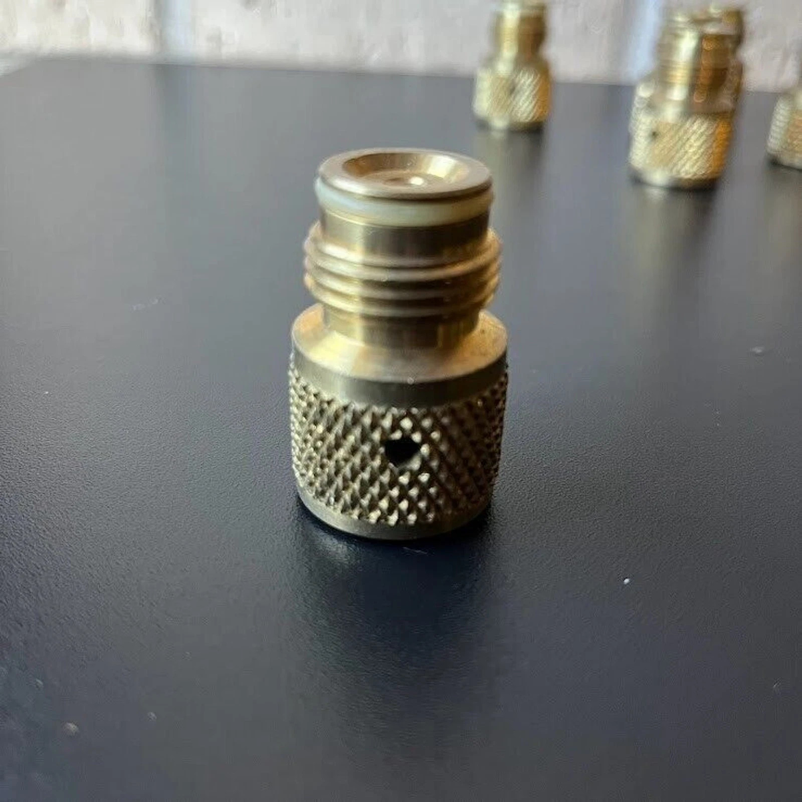 CO2 Cartridge Cylinder Brass Adapter 88g 90g Paintball Gun Tank Thread