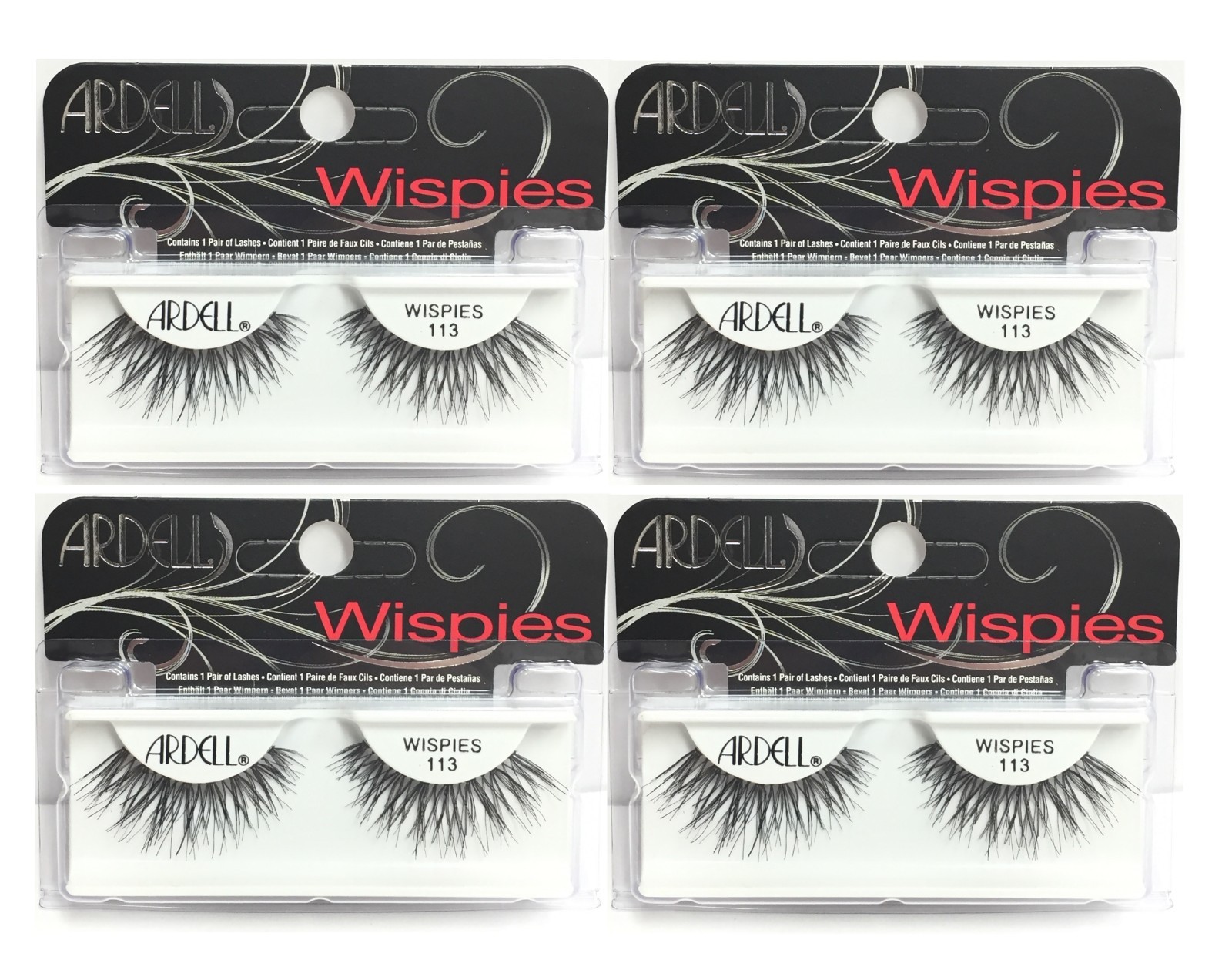 (4 PACK) Ardell Wispies 113, Item #61310