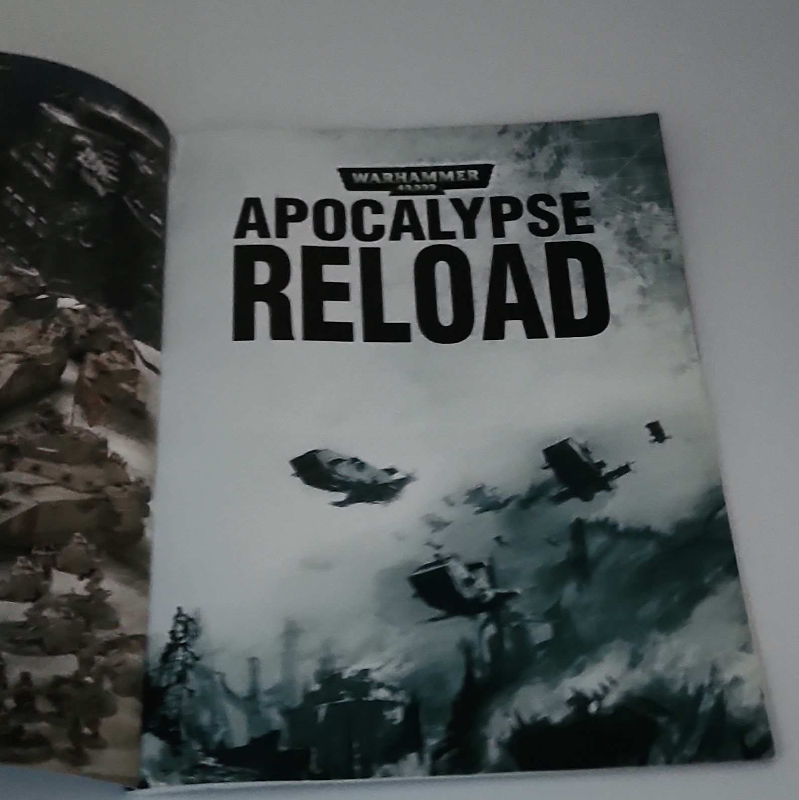 Warhammer 40K Apocalypse Reload Expansion Book English
