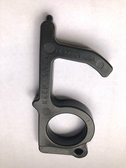 Covid Virus No Contact Door Opener Button Pusher Keychain SET OF 2