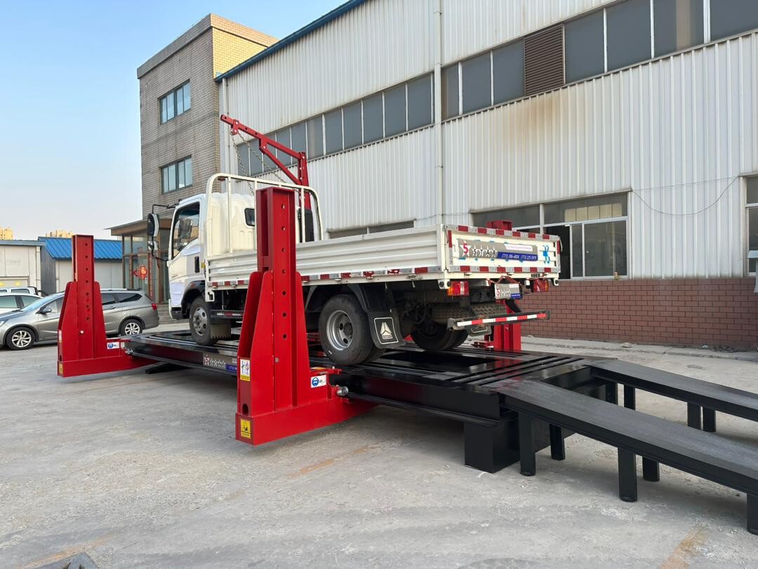 FREE SHIPING NEW 28 FEET LONG 4 TOWERS HEAVY DUTY 25-Ton pulling capacity towers