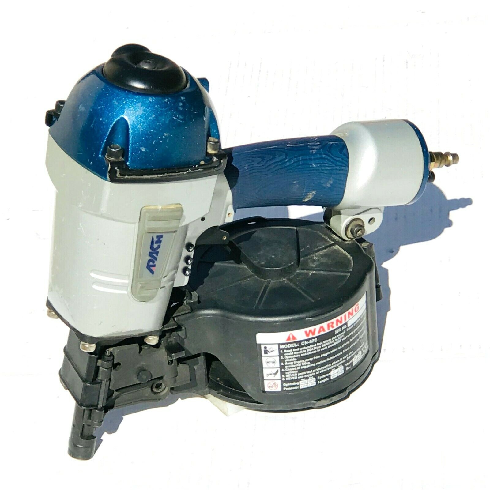 APACH CN-57E Pneumatic Coil Nailer for 1"~ 2-1/4" Wire Coil Nails