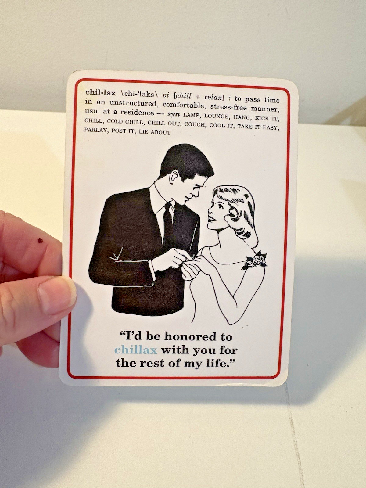 R CHILLAX Game Card Replacement Piece Single