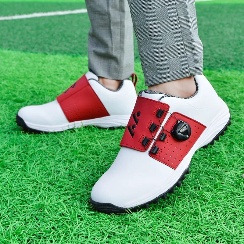 Waterproof Golf Shoes Men Outdoor Sneakers Comfortable Anti Slip Walking Shoes