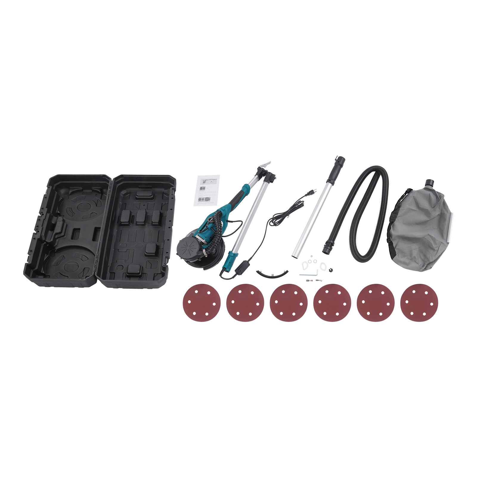 Electric Ceiling Wall Sander Variable Speed Drywall Dustless Sanding Machine