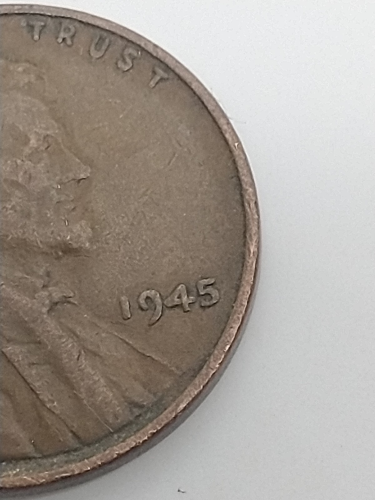 1945 Lincoln Wheat Penny Error On Date