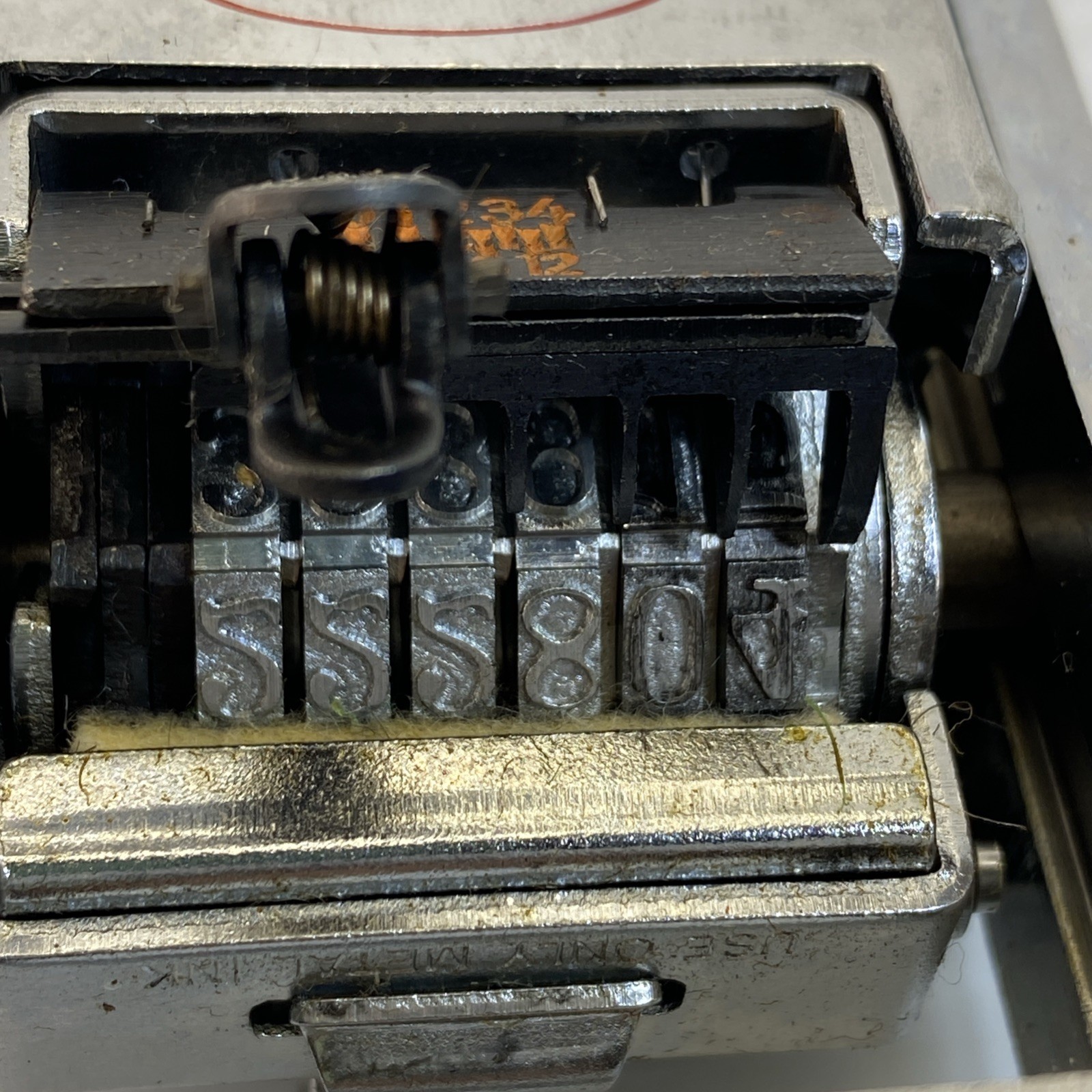 Regal #607 Six (6) Wheel Numbering Machine