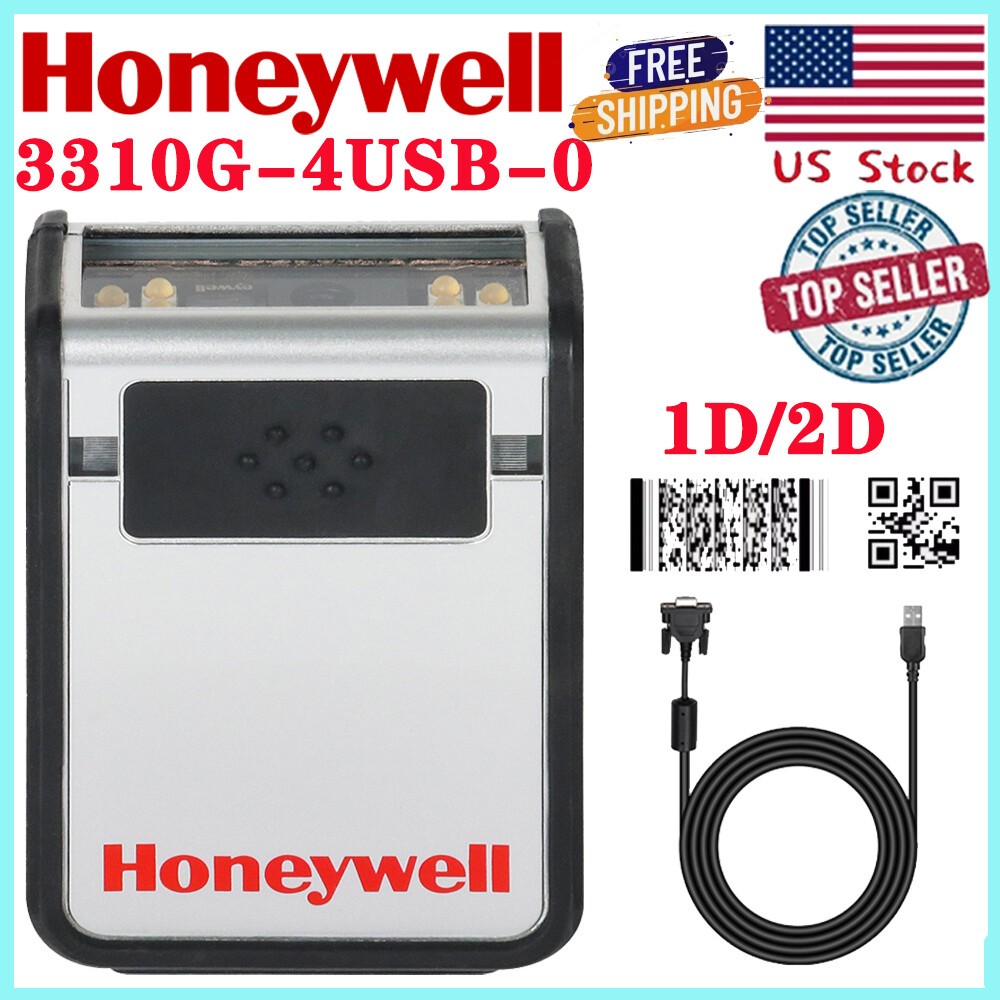 Honeywell Vuquest 3310G Barcode Scanner 1D 2D USB Bar Code Reader W/ USB Cable