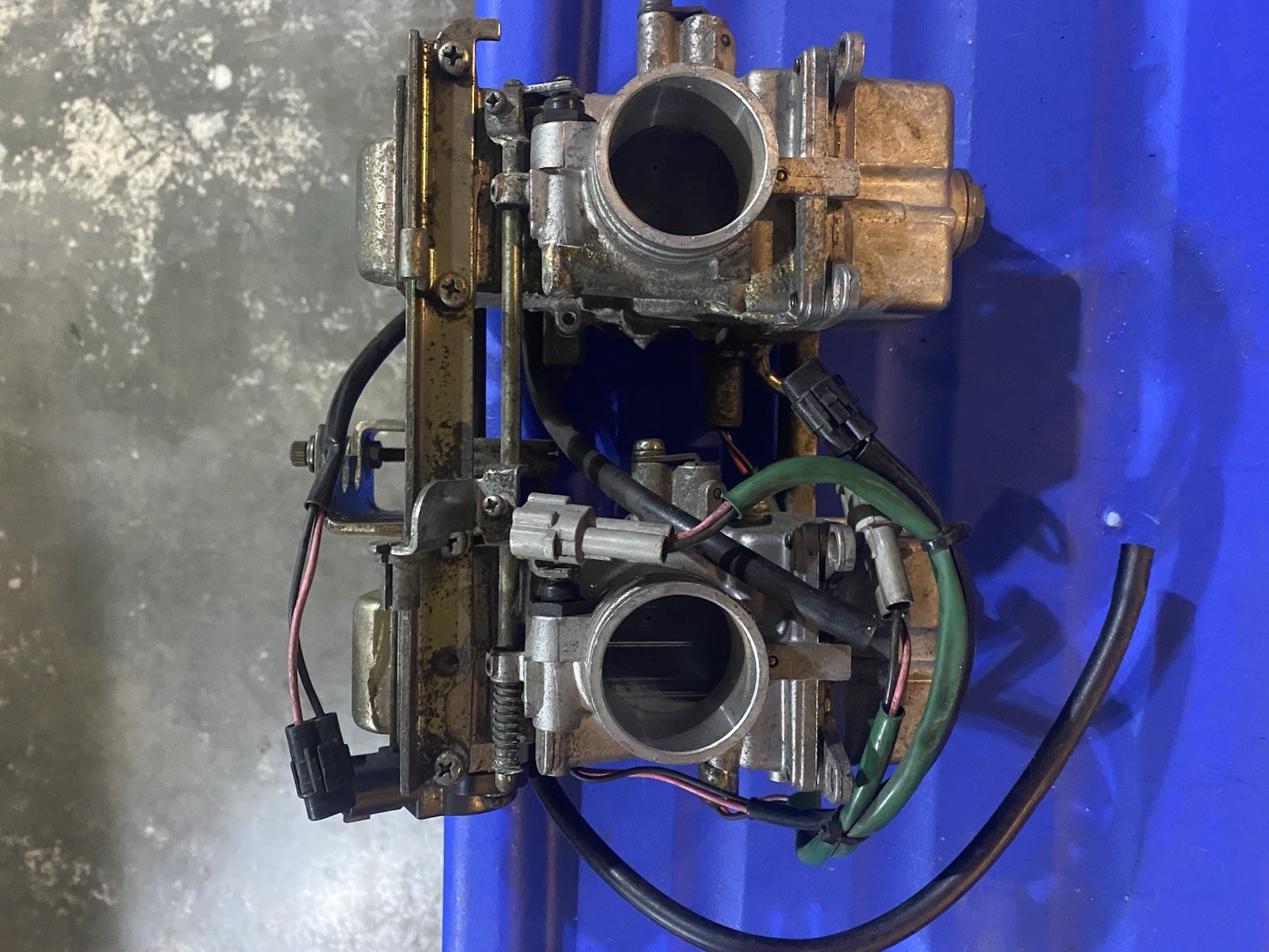 1997 Yamaha Mountain Max 600 Flat slide Carbs