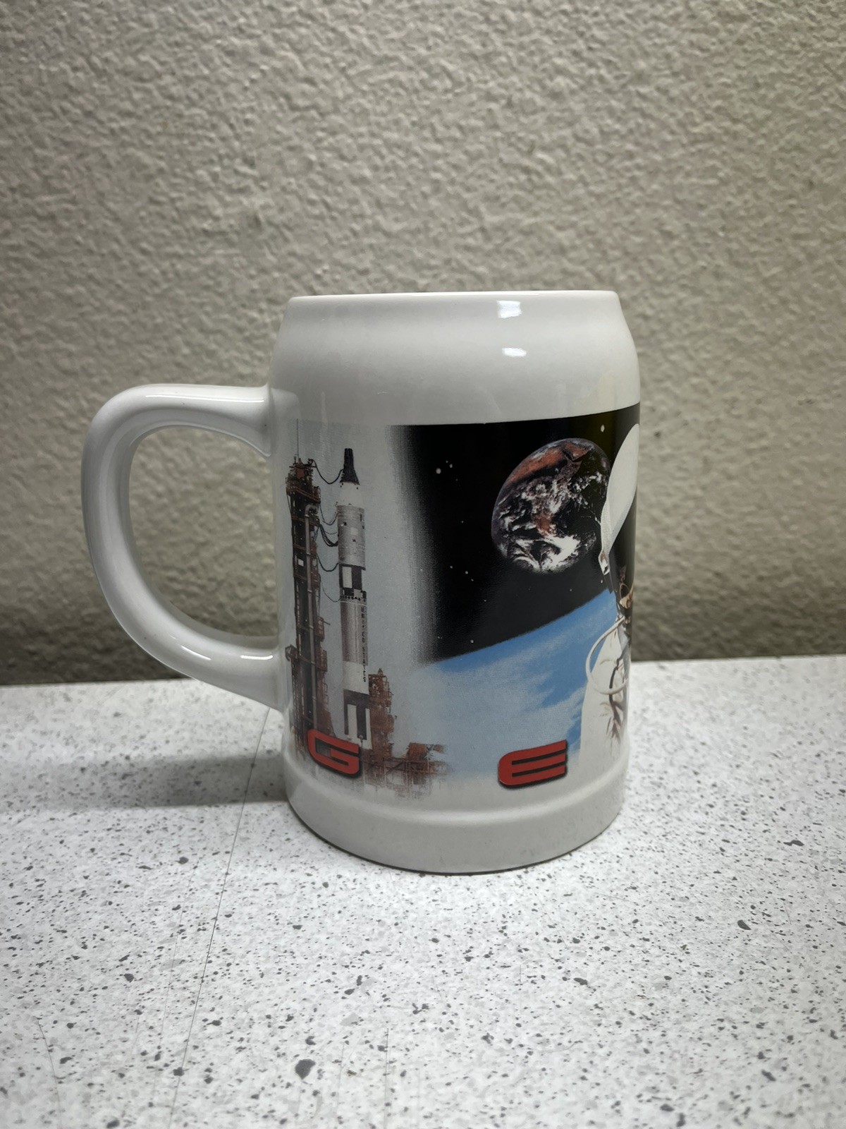 NASA GEMINI 16oz Ceramic Coffee Mug Cup 5 in"