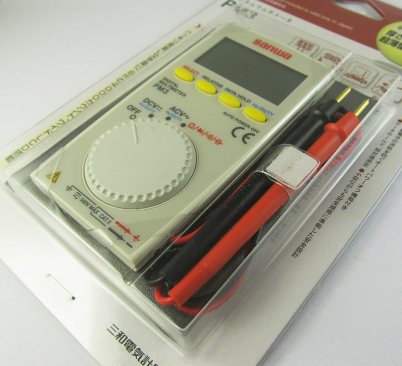 1pc Sanwa PM3 Portable Mini Pocket Multi-function Digital Multimeter Tester