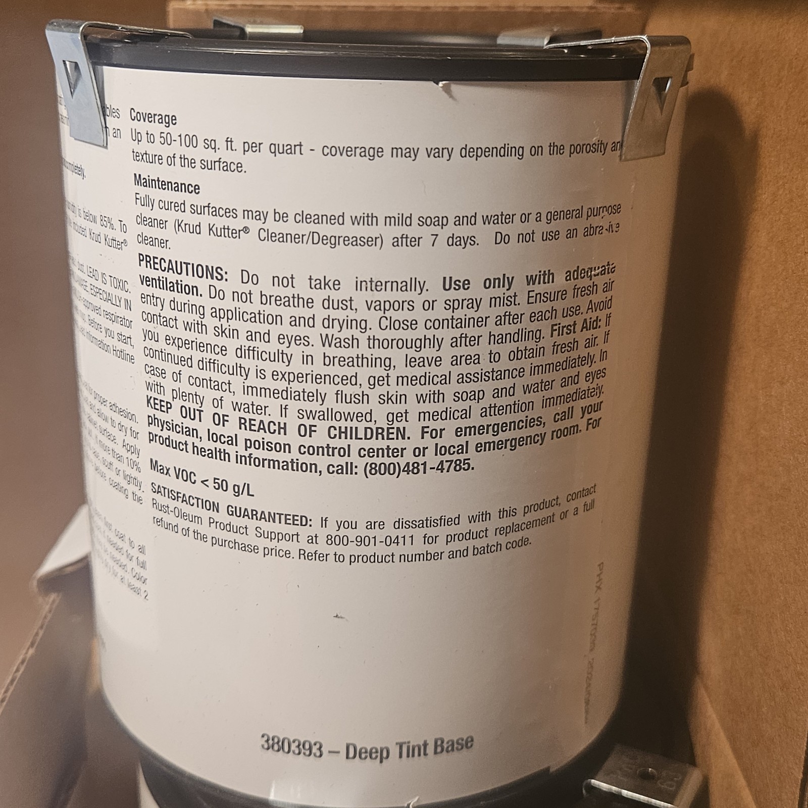 2 Pk Forest Gr Rust-Oleum 380390 Cabinet Transformations Kit Deep Tint Base Kit
