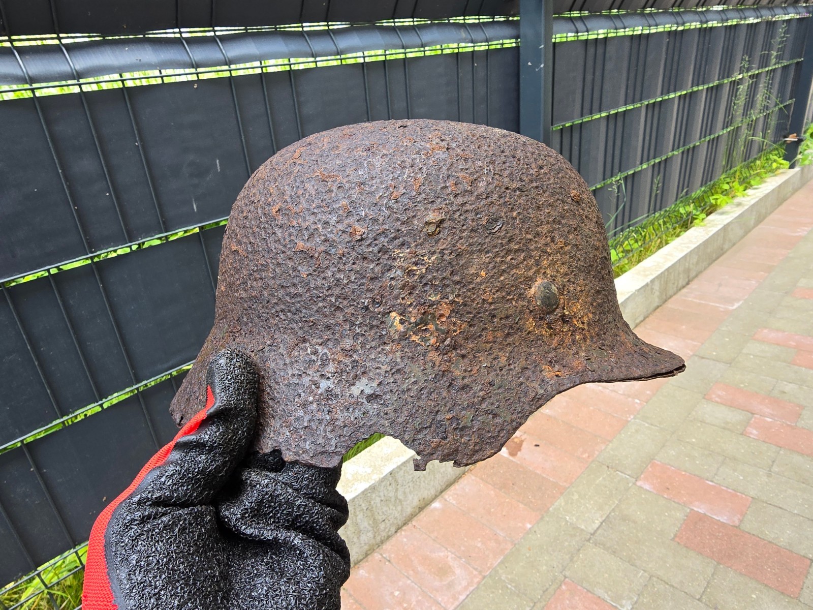 WW2 Accessories from the German bunker rare relic.
