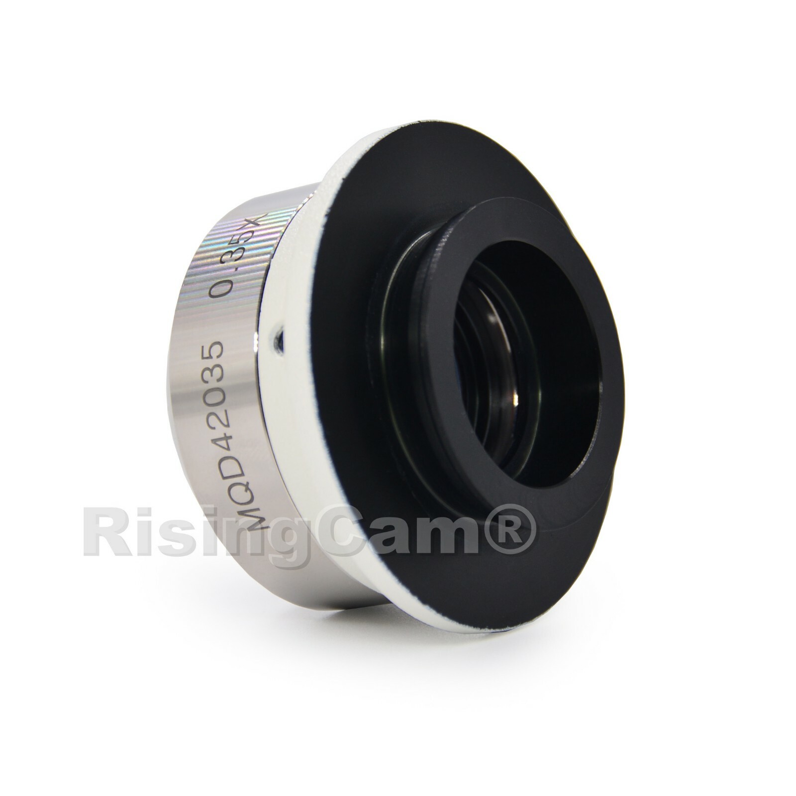 Focusable 0.35x microscope C mount adapter for Nikon trinocular microscope