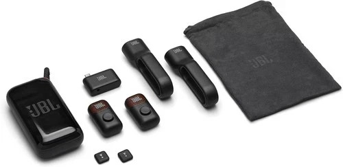 JBL EasySing Mic Mini Duo Compact Wireless Microphone Black