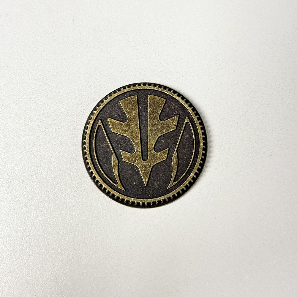 Legacy TIGER Power Badge Weathered Made for Legacy Ranger Morpher Cosplay