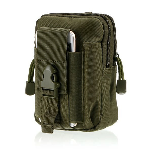 Molle Pouch - Belt - Waist Pack Men's Small Pocket Survival Tool Bag