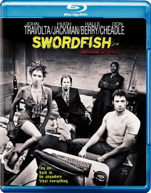 Swordfish Blu-ray John Travolta NEW