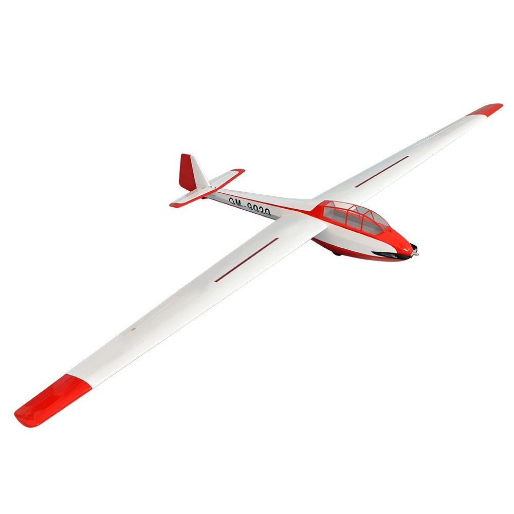 Phoenix Model Bergfalke 3.3m EP Glider ARF 129.9 PMMA1885 Airplanes ARF Electric