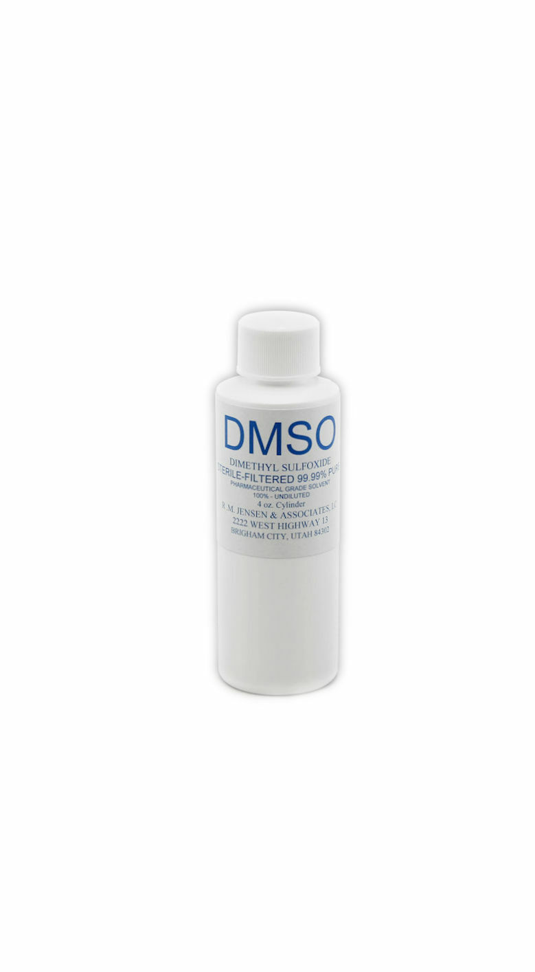 PHARMACEUTICAL GRADE STERILE FILTERED DMSO 4 OZ BOTTLE UNDILUTED