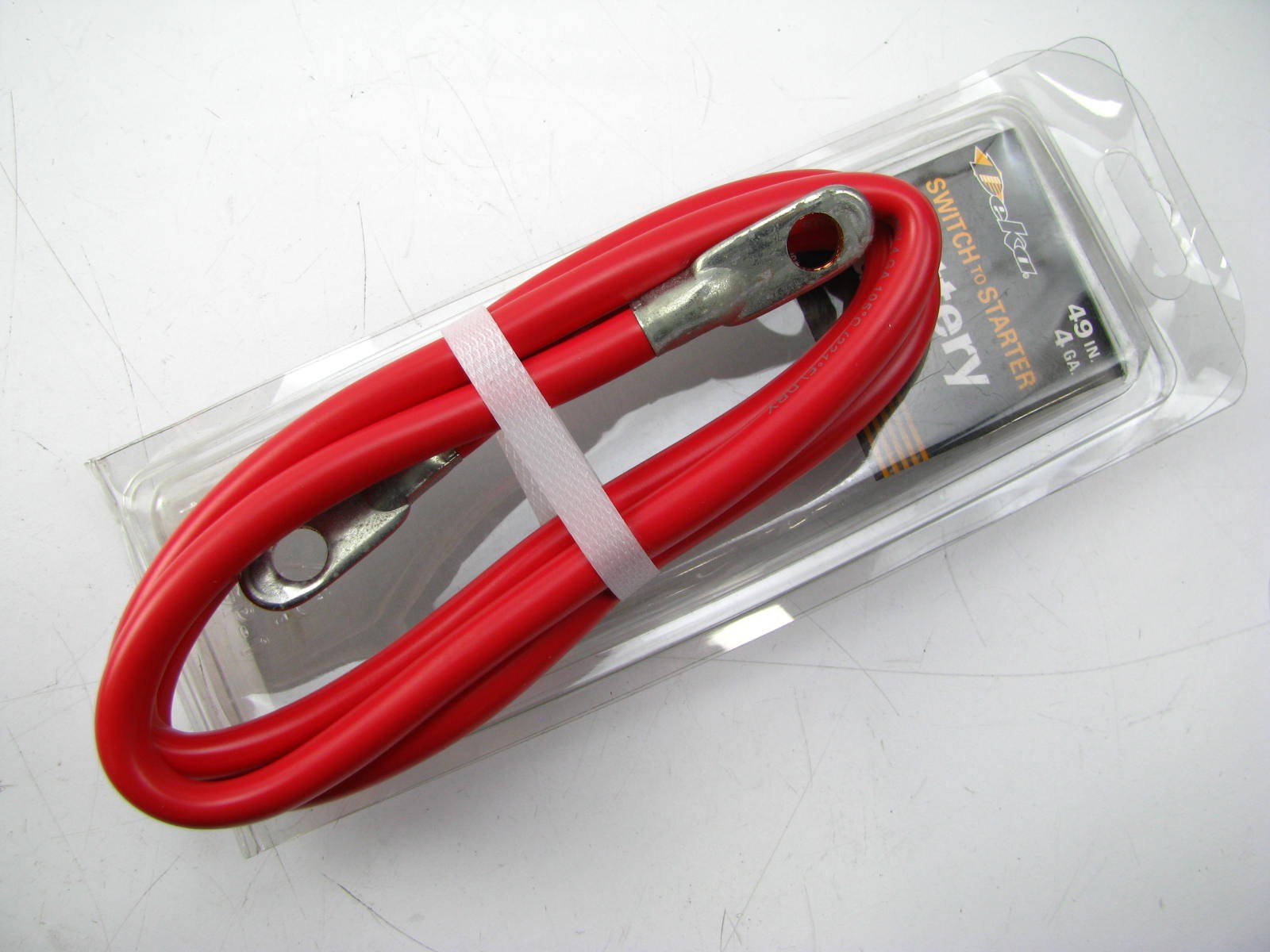 Deka 00291 Battery Cable - Switch To Starter - 4 Gauge 49" Long