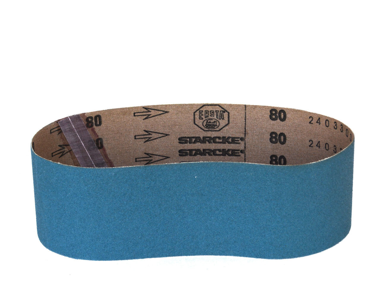 Sanding Belts 2-1/2 X 16 Zirconia Cloth Sander Belts, 12 Pack (100 Grit)