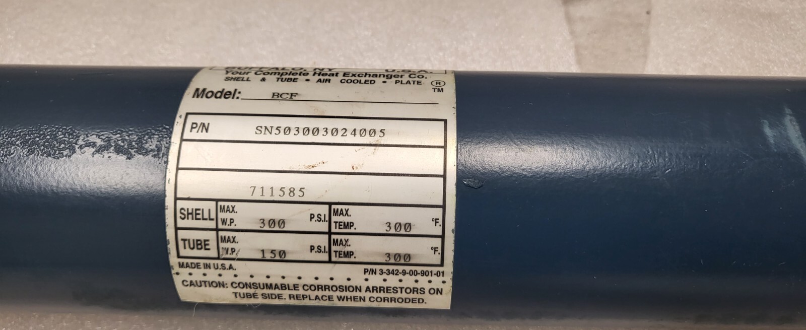 HEAT EXCHANGER BCF 711585