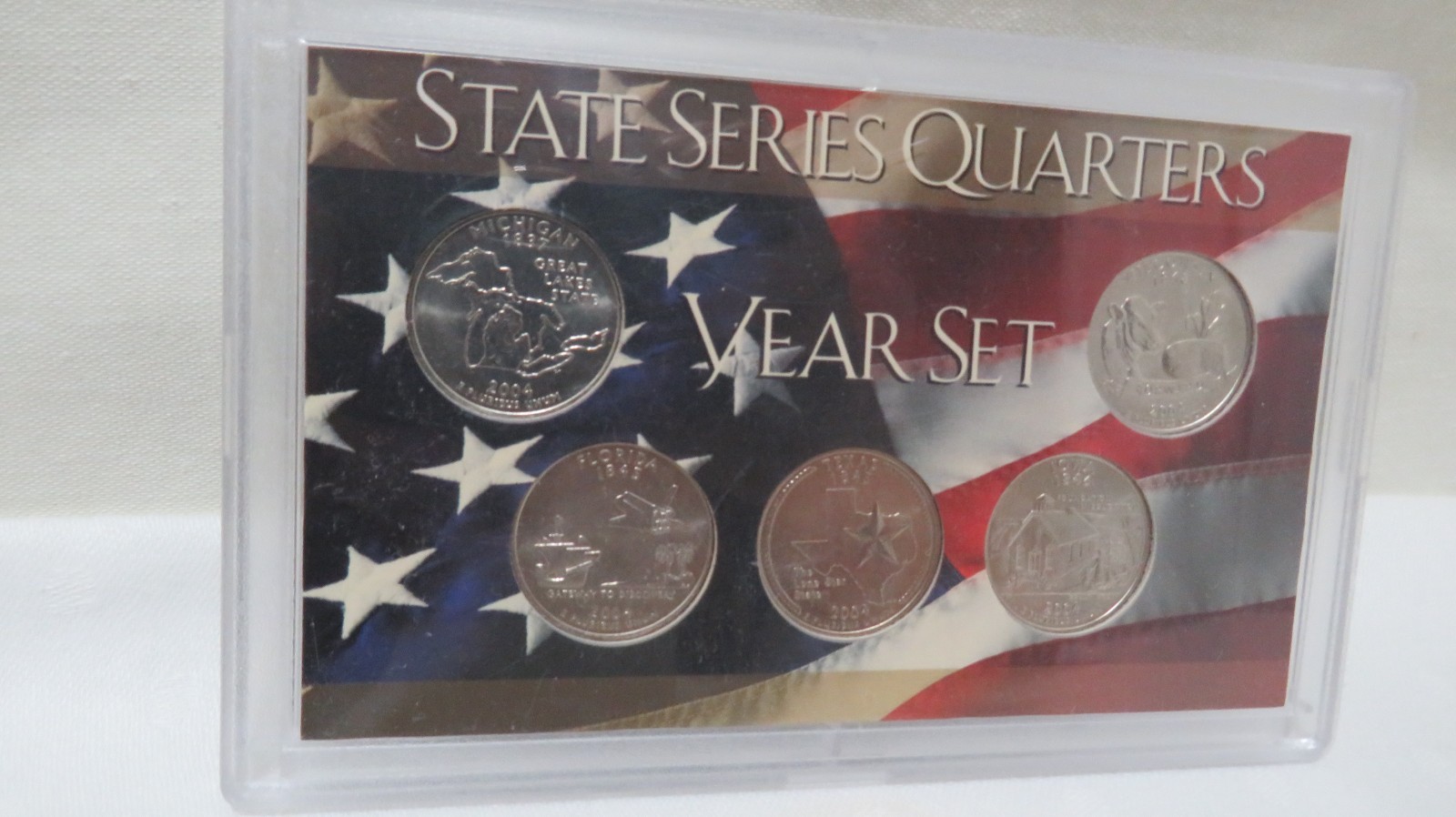 Coins, Quarters, USA, 2004, D, 5 States, Proof,