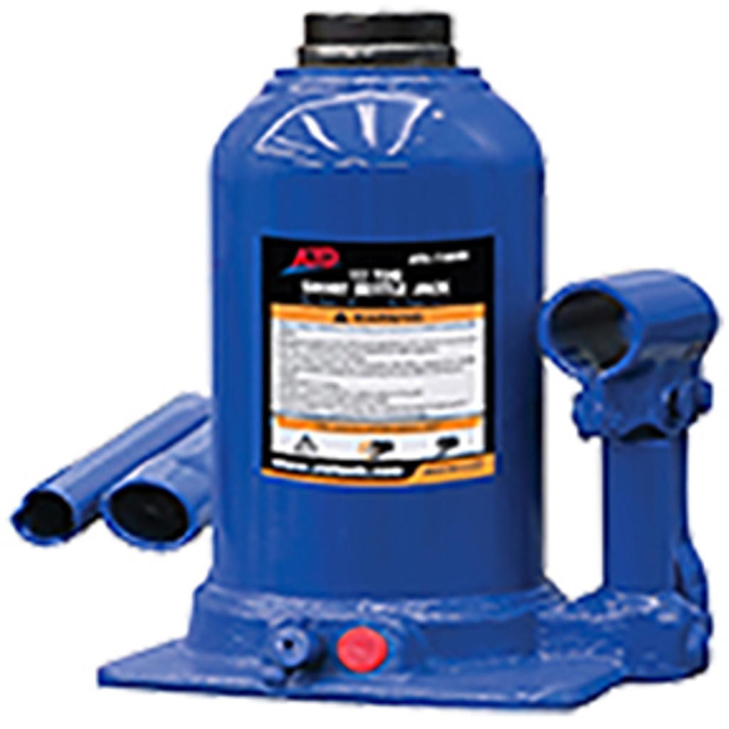12 Ton Heavy-Duty Hydraulic Side Pump Bottle Jack (Shorty Version) ATD-7385W
