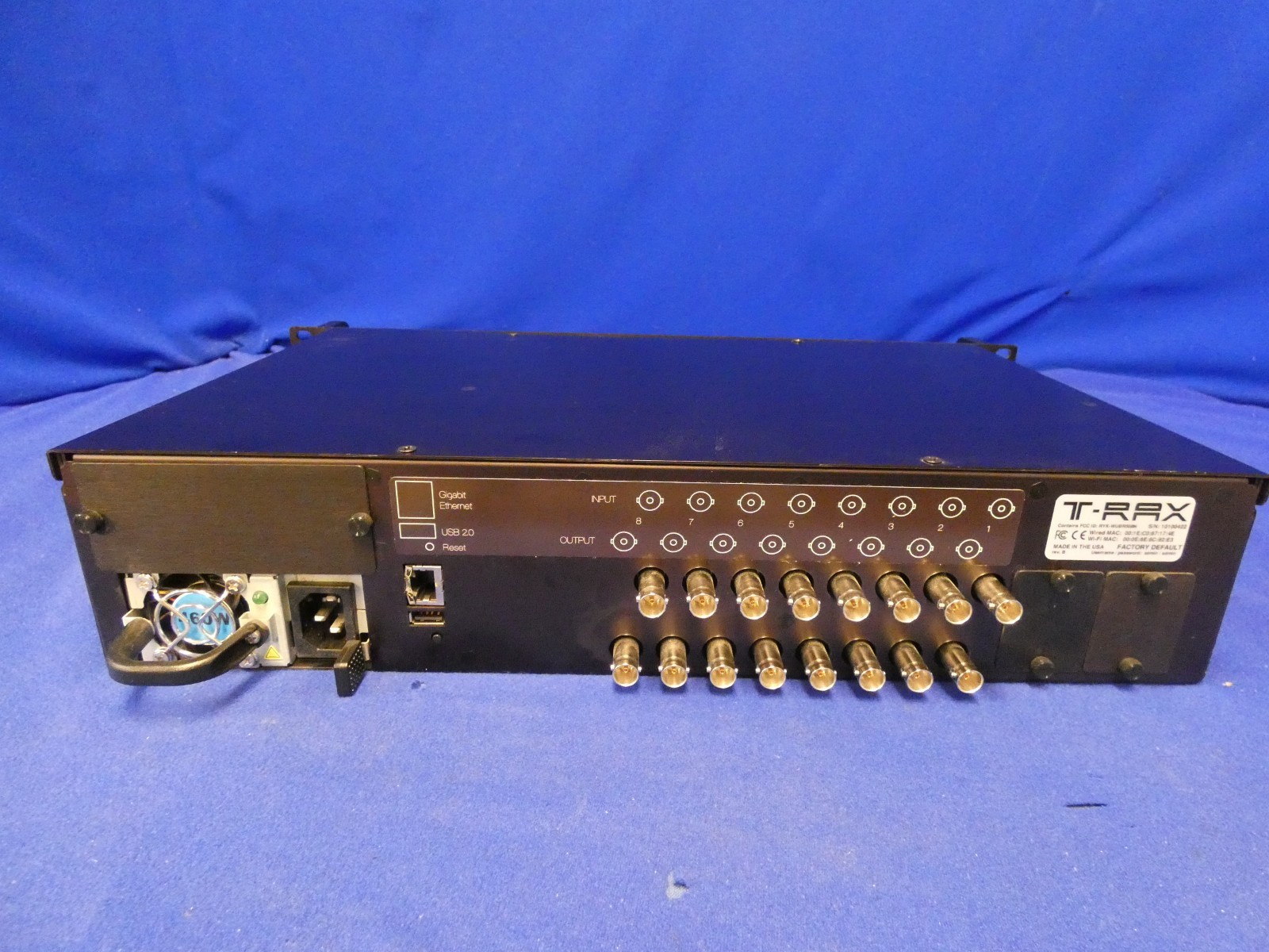 Teradek T-RAX Decoder Base w/RX, TX, Controller Modules (read ad description)