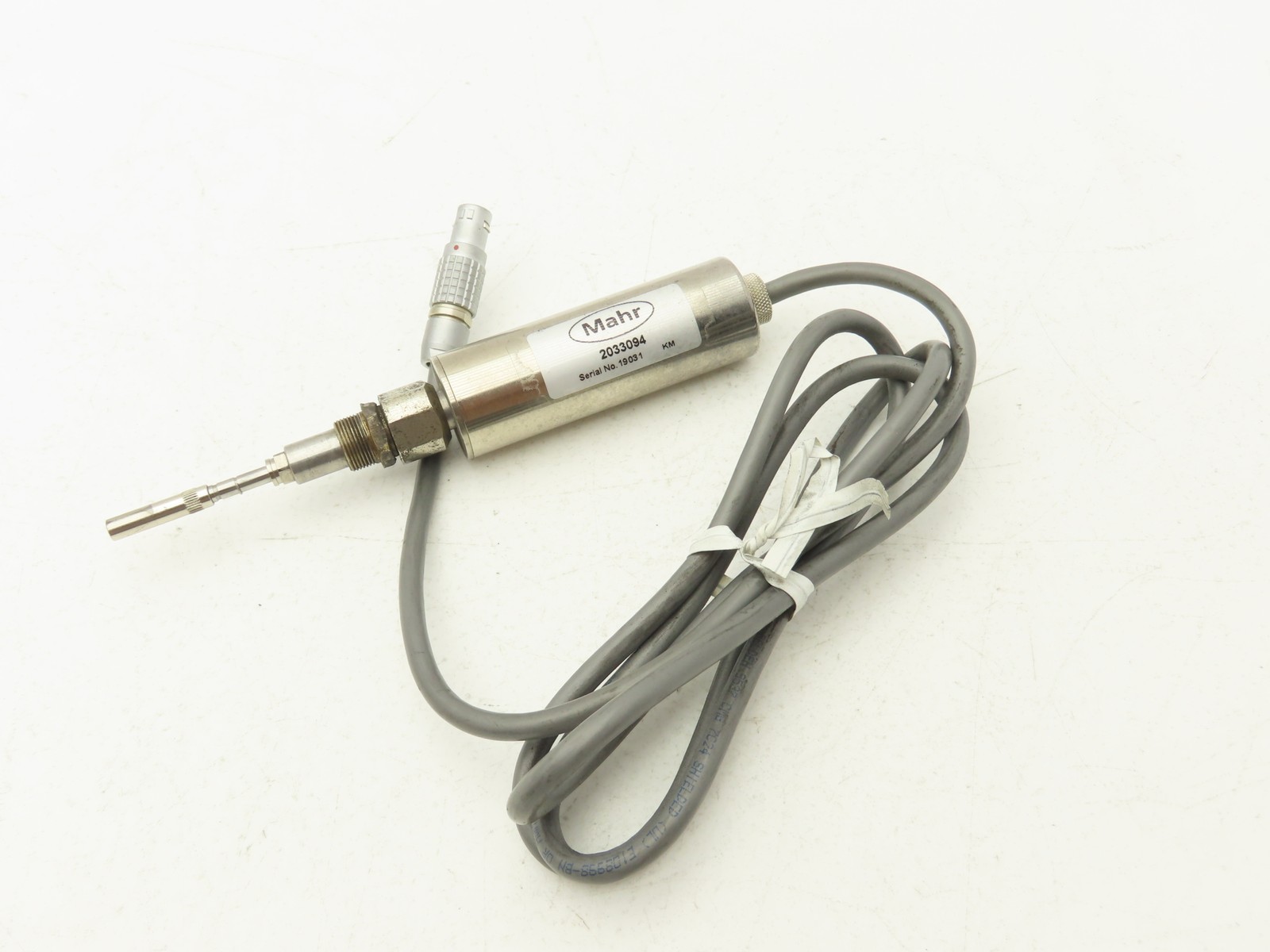 Mahr Federal 2033094 Maxum III Digital Indicator Transducer Probe  ±1.99mm .100