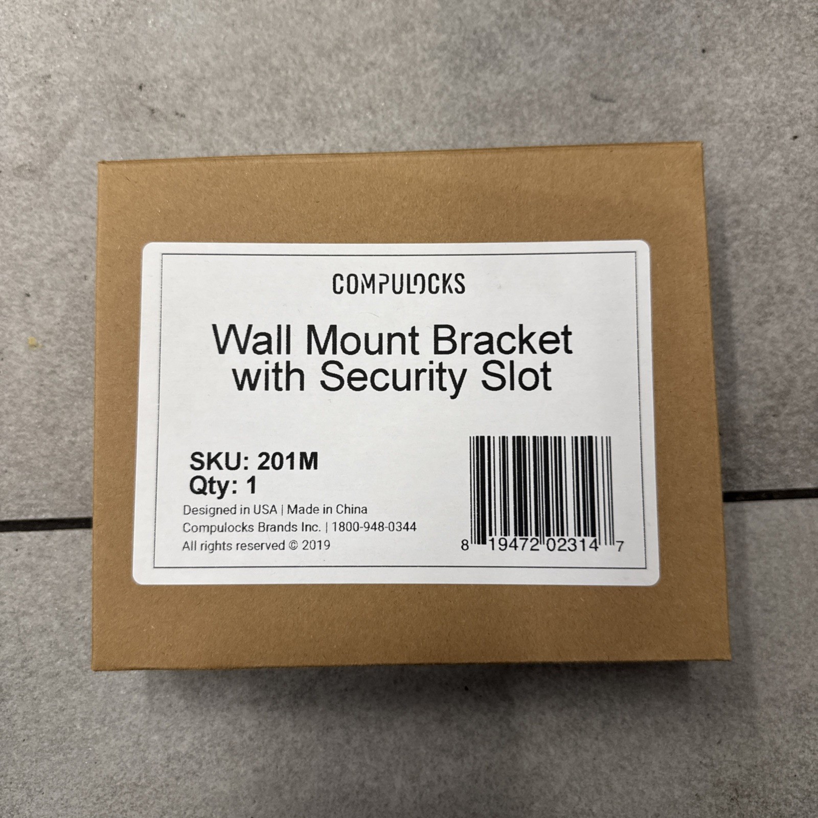 *NEW* Compulocks VESA Wall Mount Bracket with Security Slot 201M