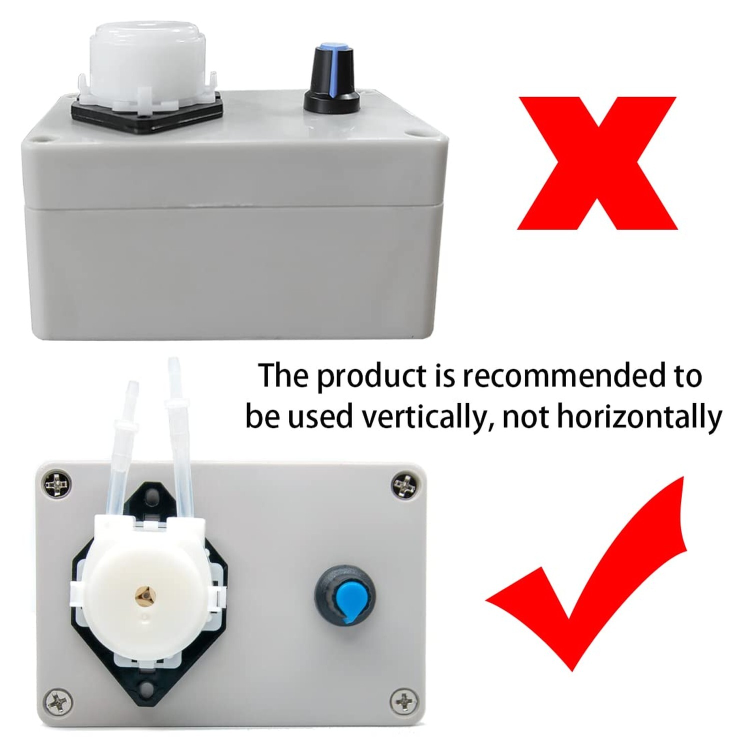 Gikfun 12V Adjustable Peristaltic Dosing Pump Liquid Metering Pump with Adapt...
