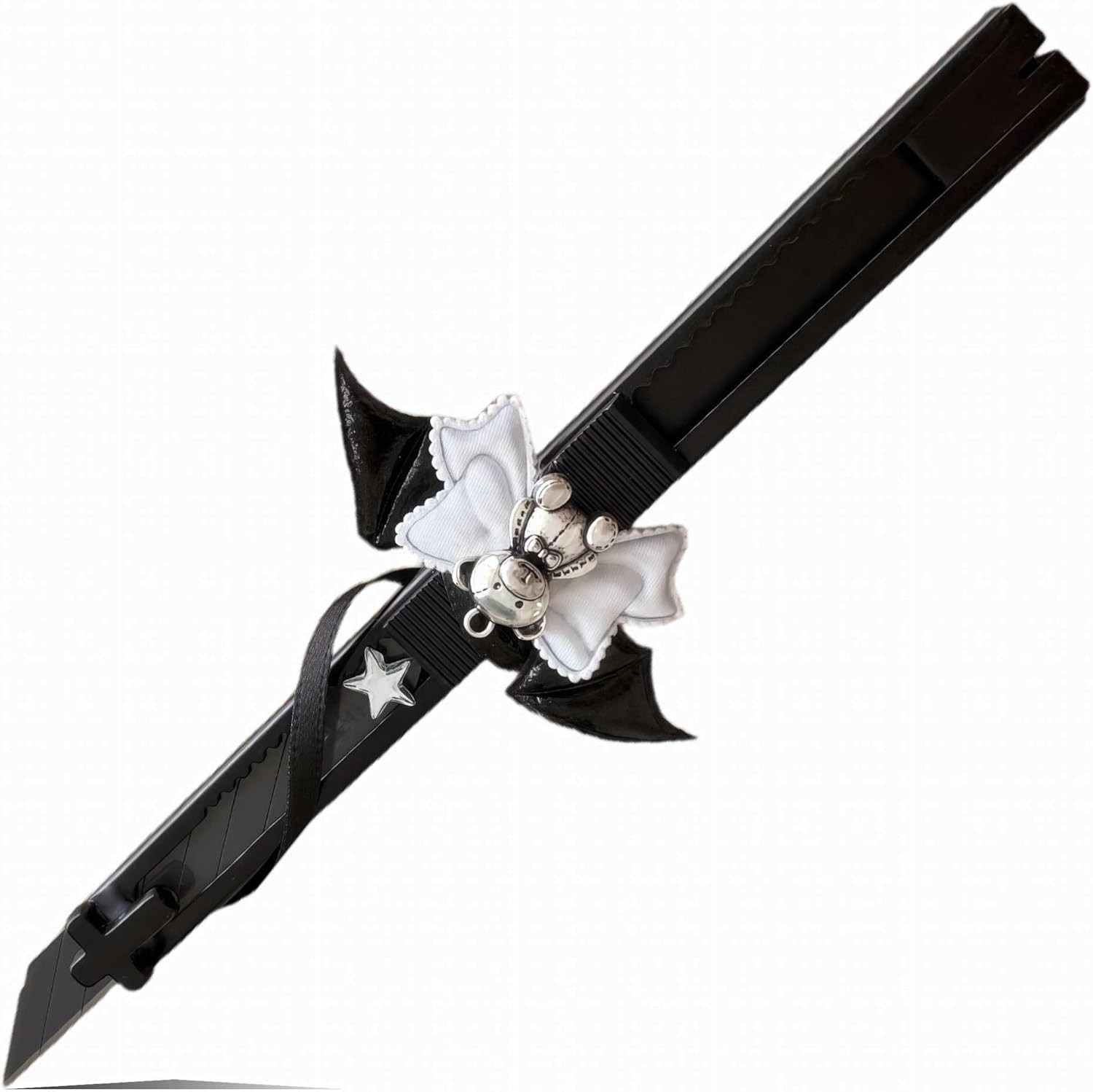 Cute Box Opener Cutter, Package Opener, Small Plastic Box Cutter Retractable,