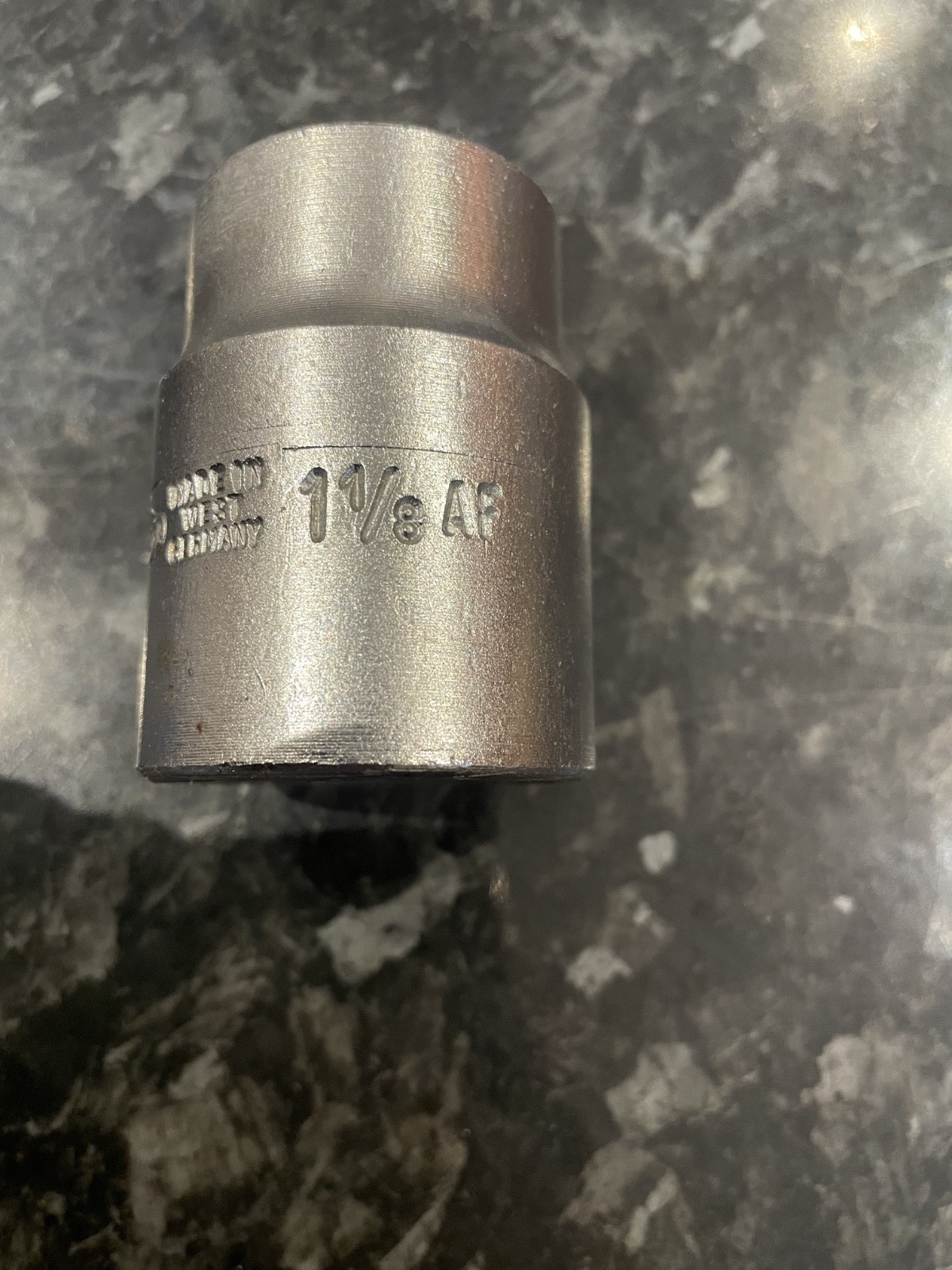 ELORA 1 1/8" AF SHALLOW SOCKET, 12 POINT, 3/4" DRIVE