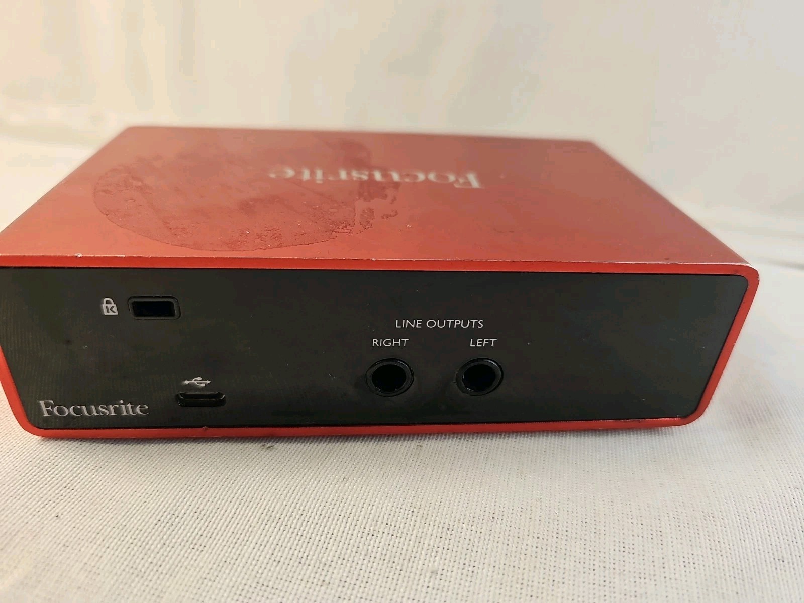 Focusrite Scarlett Solo USB Audio Interface XLR 1/4" In Phantom Power