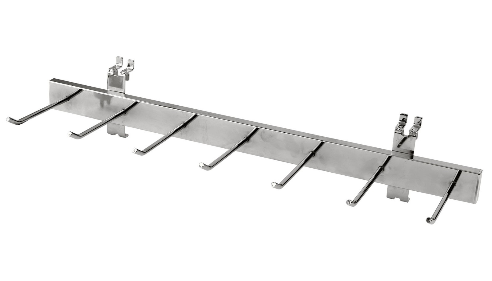 SSWBasicsChrome Tie Rack and Belt Rack Pack of 2 MultiHook Organizers