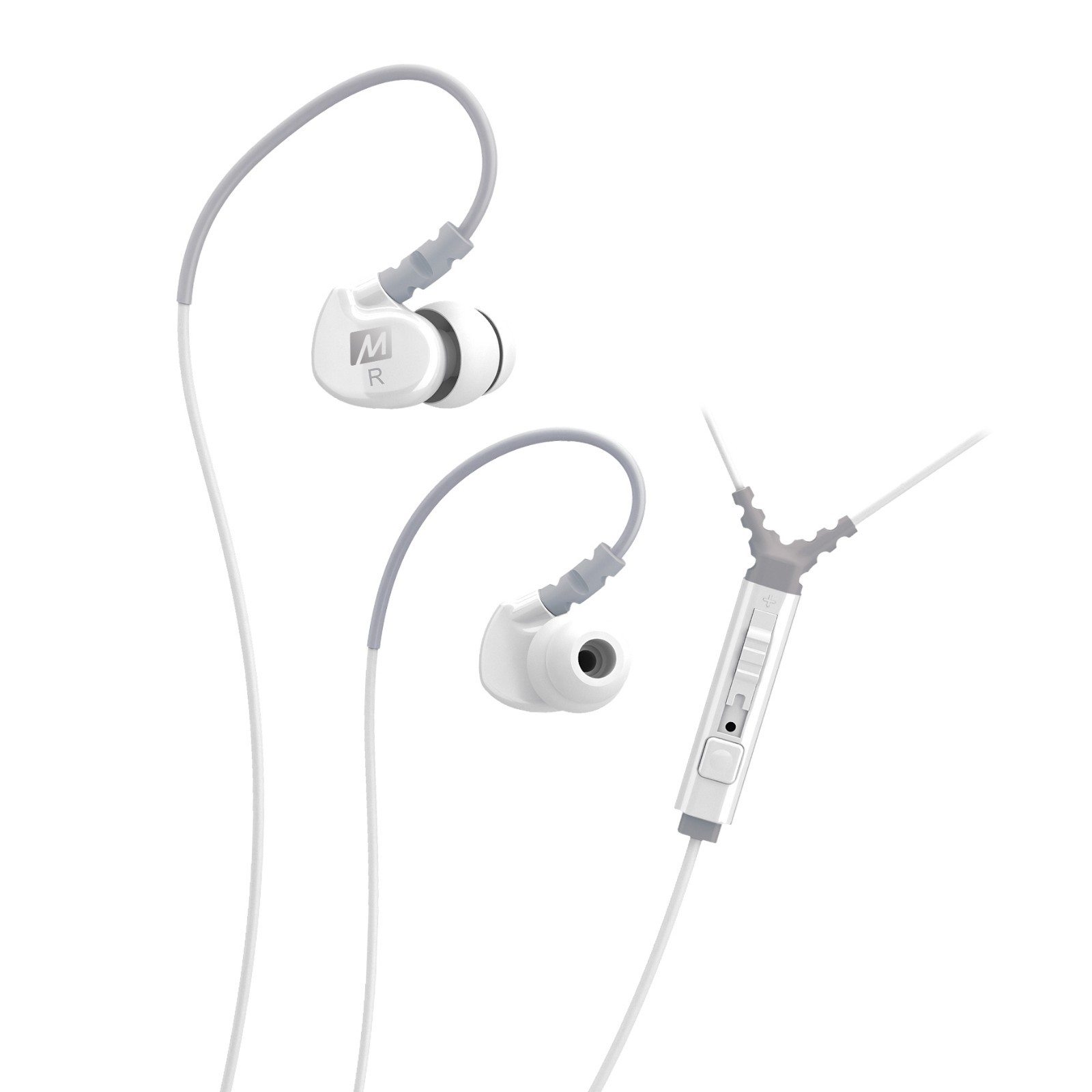 MEE audio M6P Memory Wire Sports Earphone 2 Pack (Bulk Packaging)