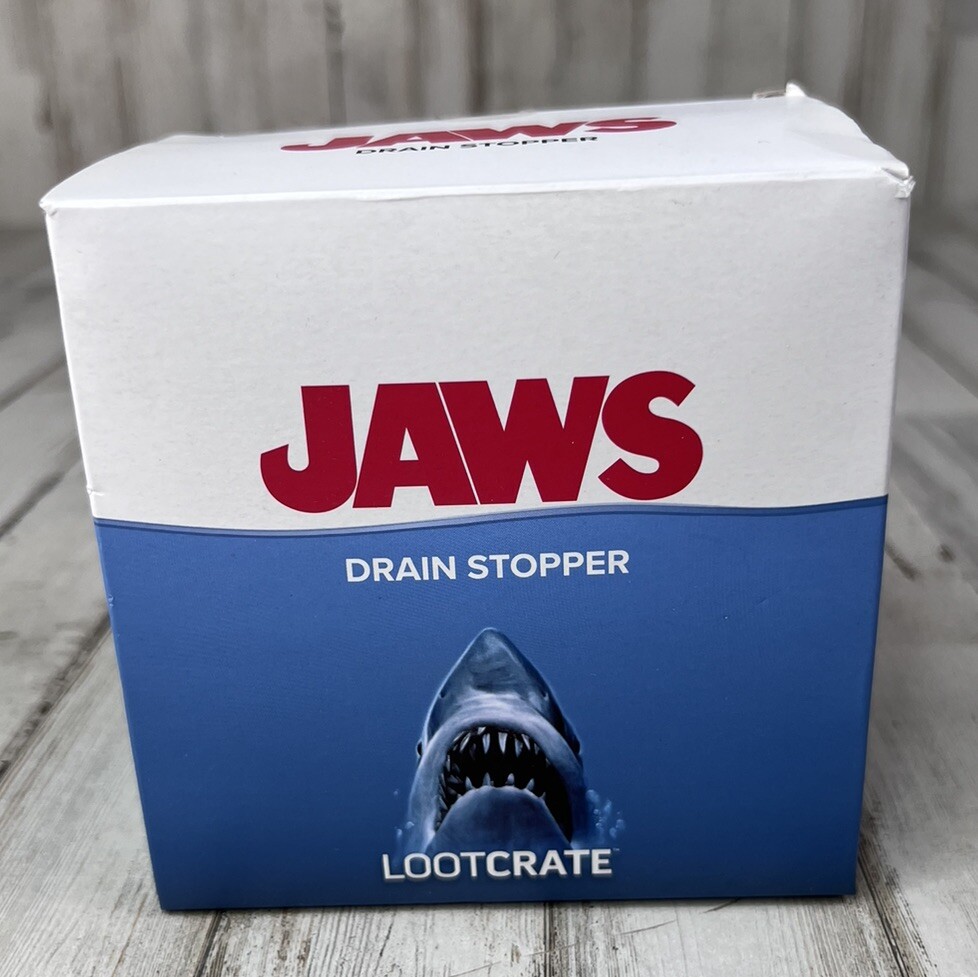 LOOTCRATE JAWS DRAIN STOPPER NEW