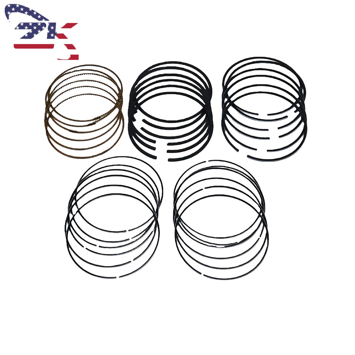 STD Engine Piston Ring Set For 2011-2016 Chrysler Dodge Jeep Ram 3.6L
