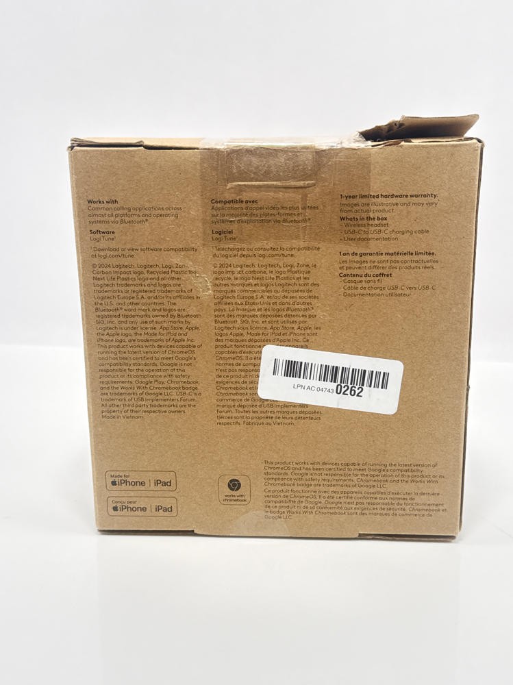 Logitech Zone 301 Wireless Bluetooth Headset Graphite