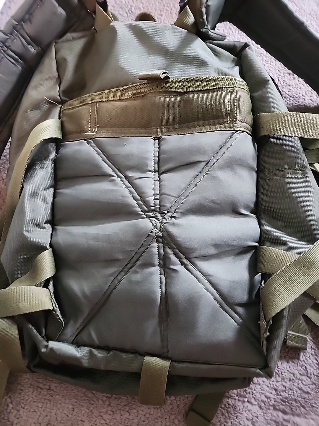 LA MONTANA GREEN CANVAS ARMY STYLE Bag