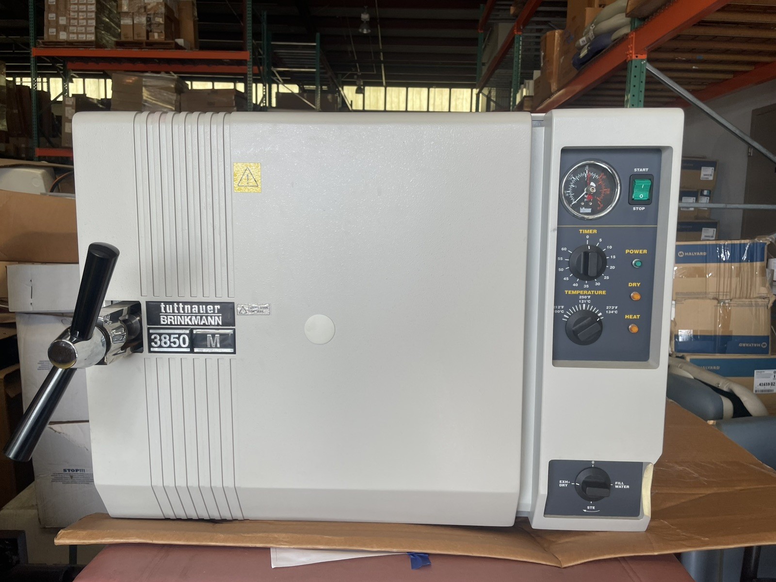 Pre-Owned Tuttnauer Brinkmann 3850M Sterilizer As is Untested