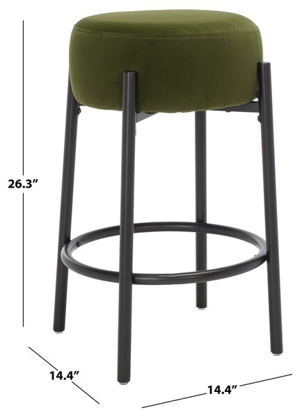 Safavieh PAISLEIGH METAL COUNTER STOOL, Reduced Price 2172772119 SFV5032E
