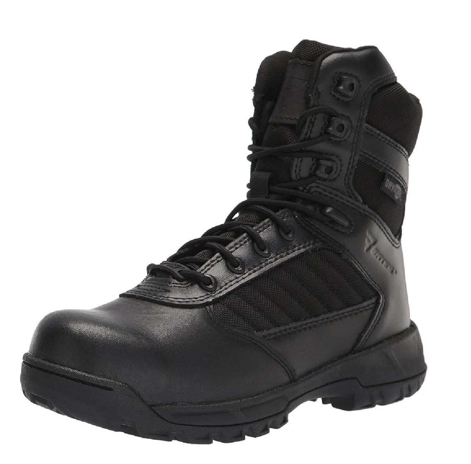 Mens Black Tactical Sport 2 Boot Shoe Zip Dryguard CT Bates E03186