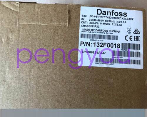 NEW Danfoss 132F0018 FC-051PK75T4E2 wbr/ 0H3XXCXXXSXXX Programmable Logic
