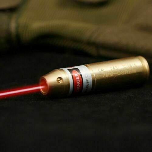 Bore Sighter 243/308WIN 7mm-08REM Laser Cartridge Sight boresighter Copper Scope