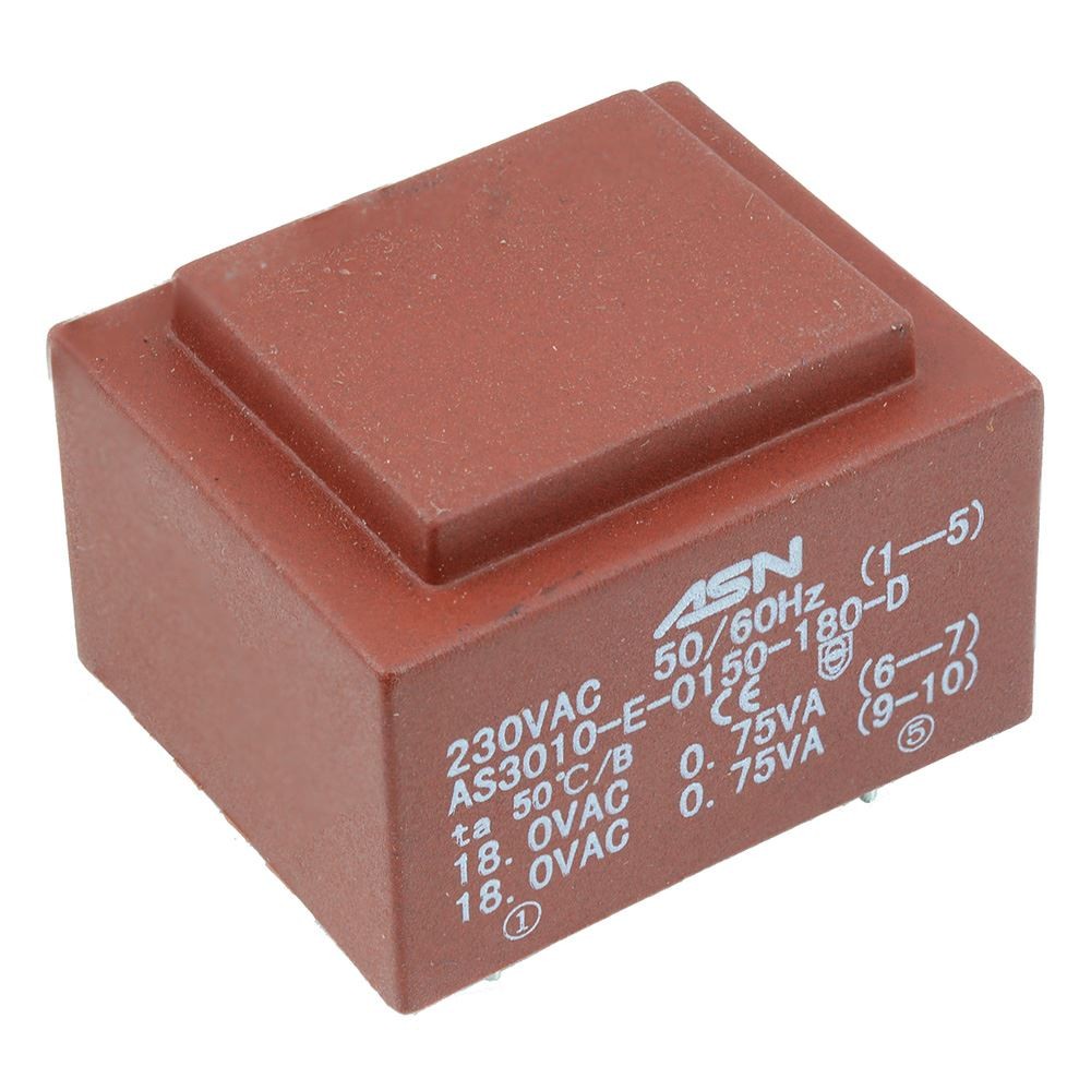 0-18V 1.5VA 230V Encapsulated PCB Transformer