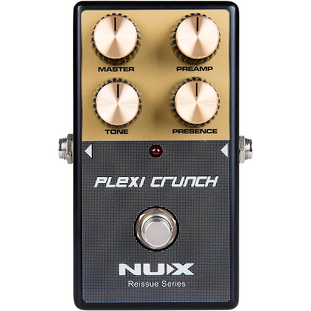 NUX Reissue Series Plexi Crunch Distortion Effects Pedal Black