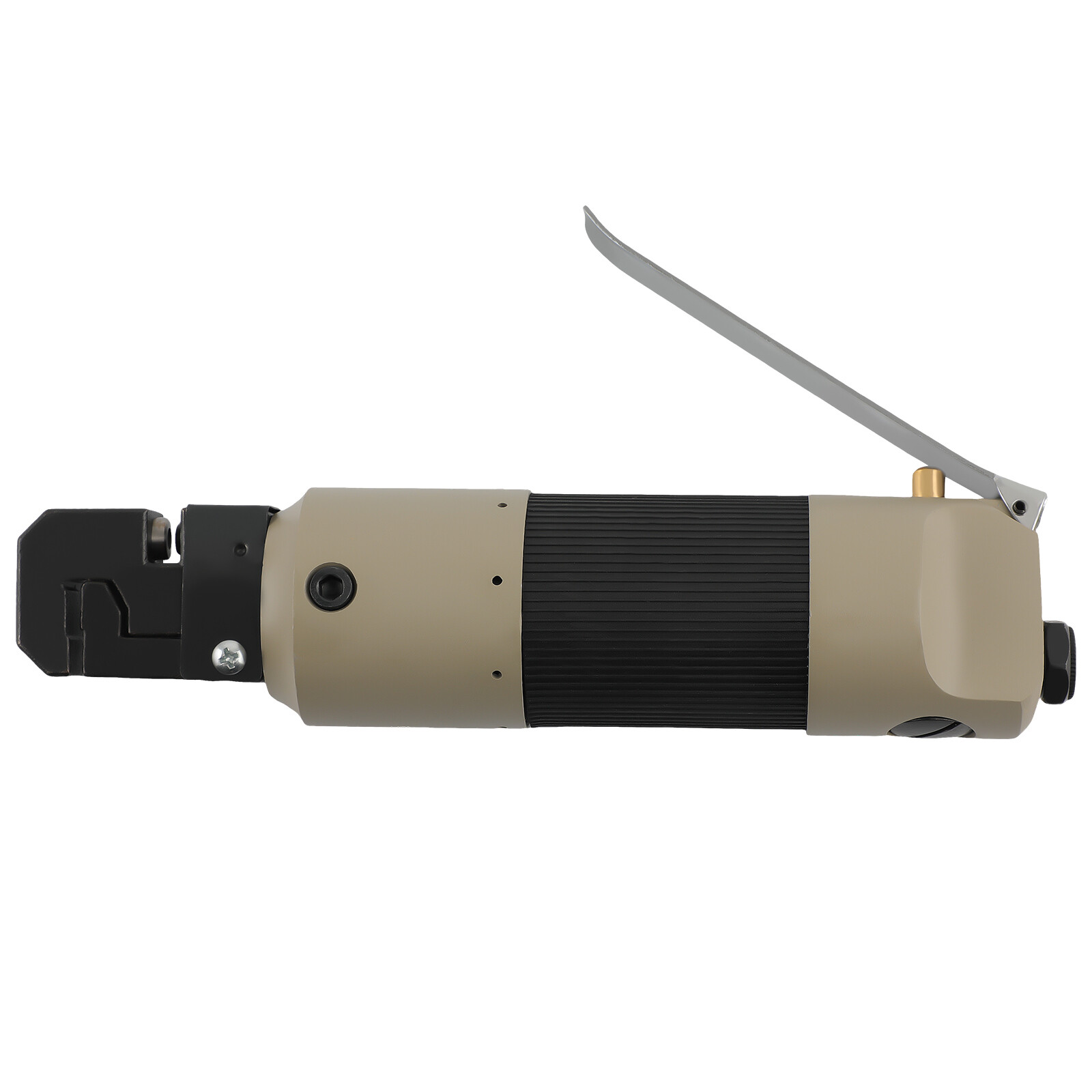 Air Pneumatic Punch Flange Tool 5mm Hole 90 PSI for Punching Folding Sheet 4 CFM